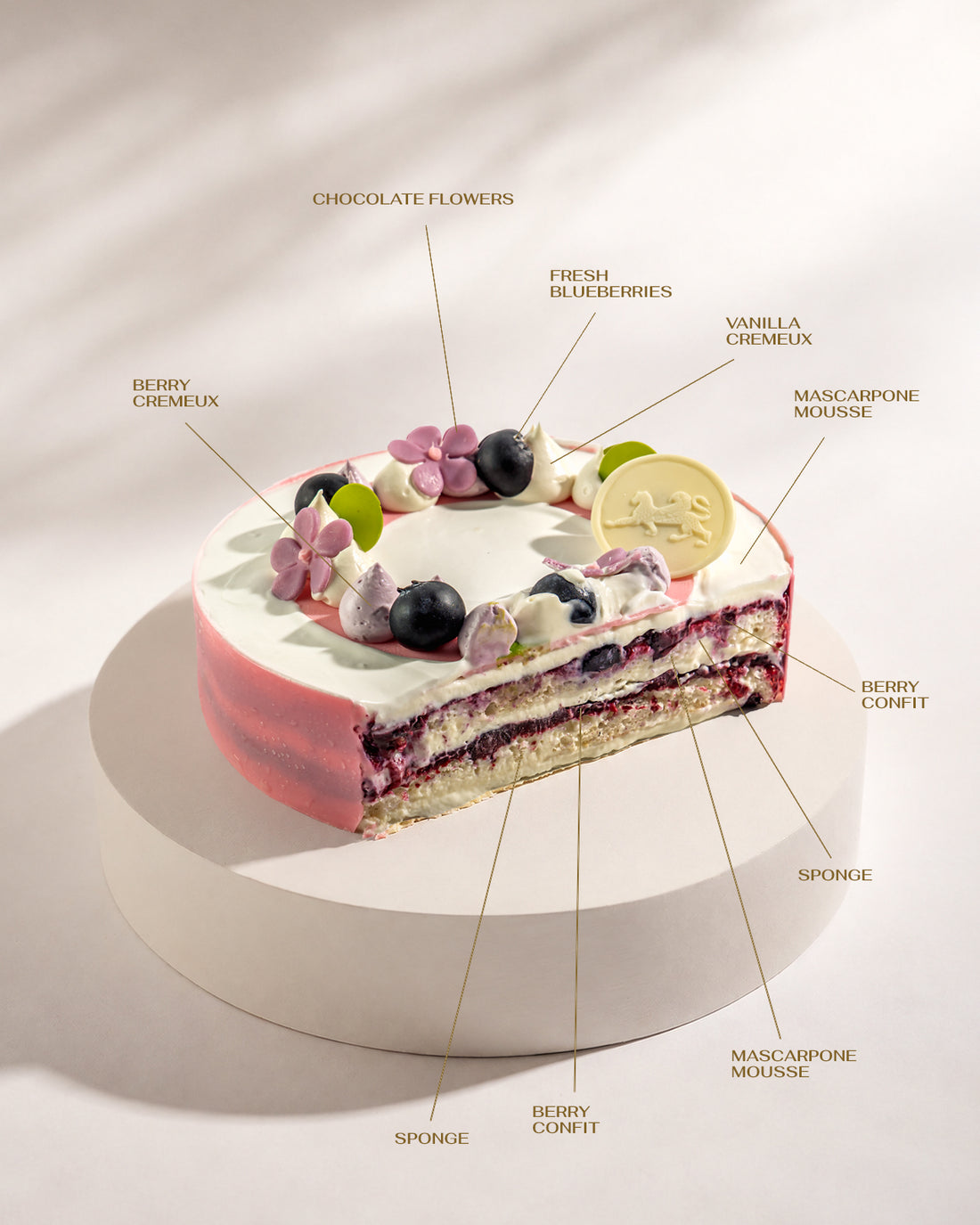 Berry Tres Leches Pull Up Cake