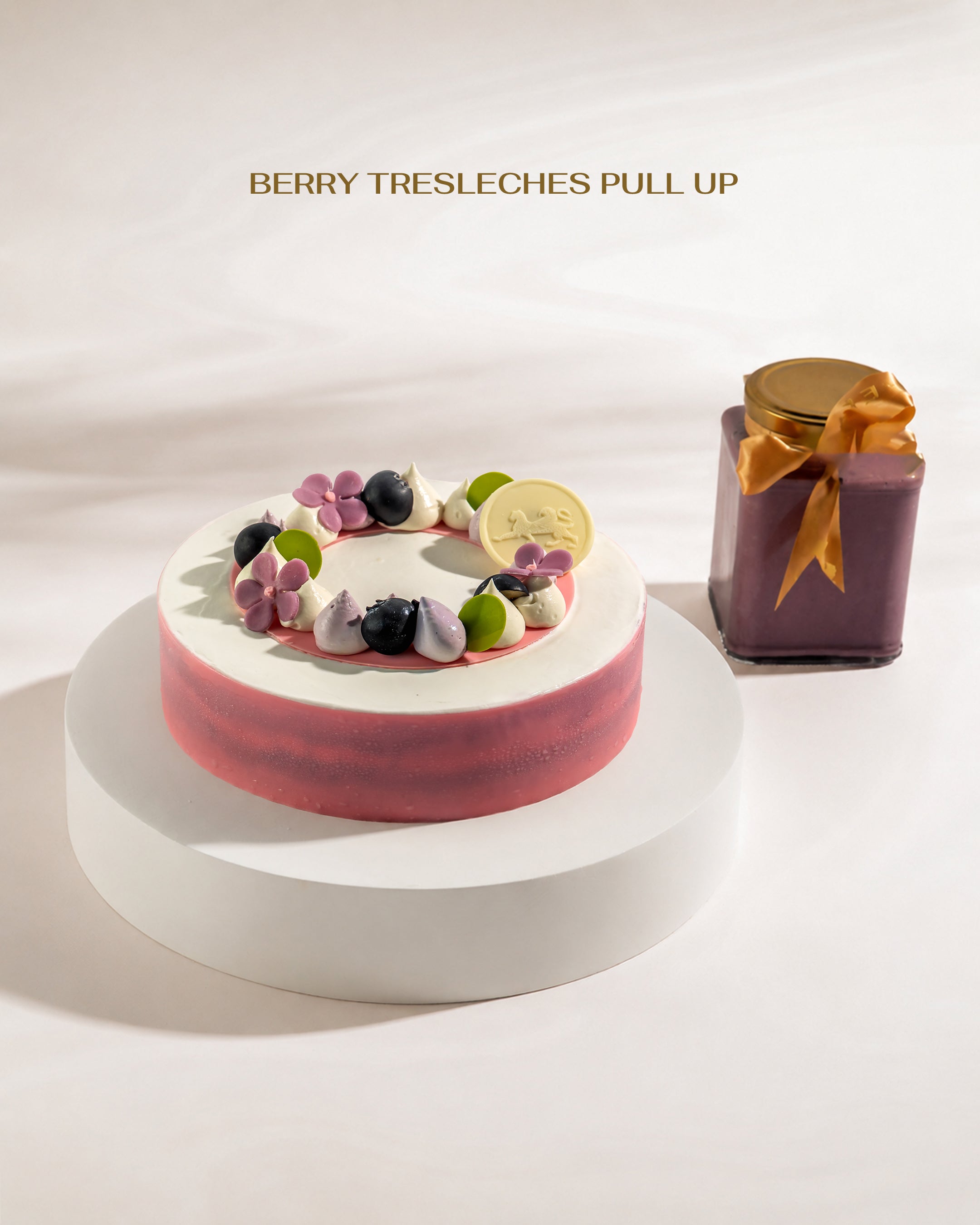 Berry Tres Leches Pull Up Cake