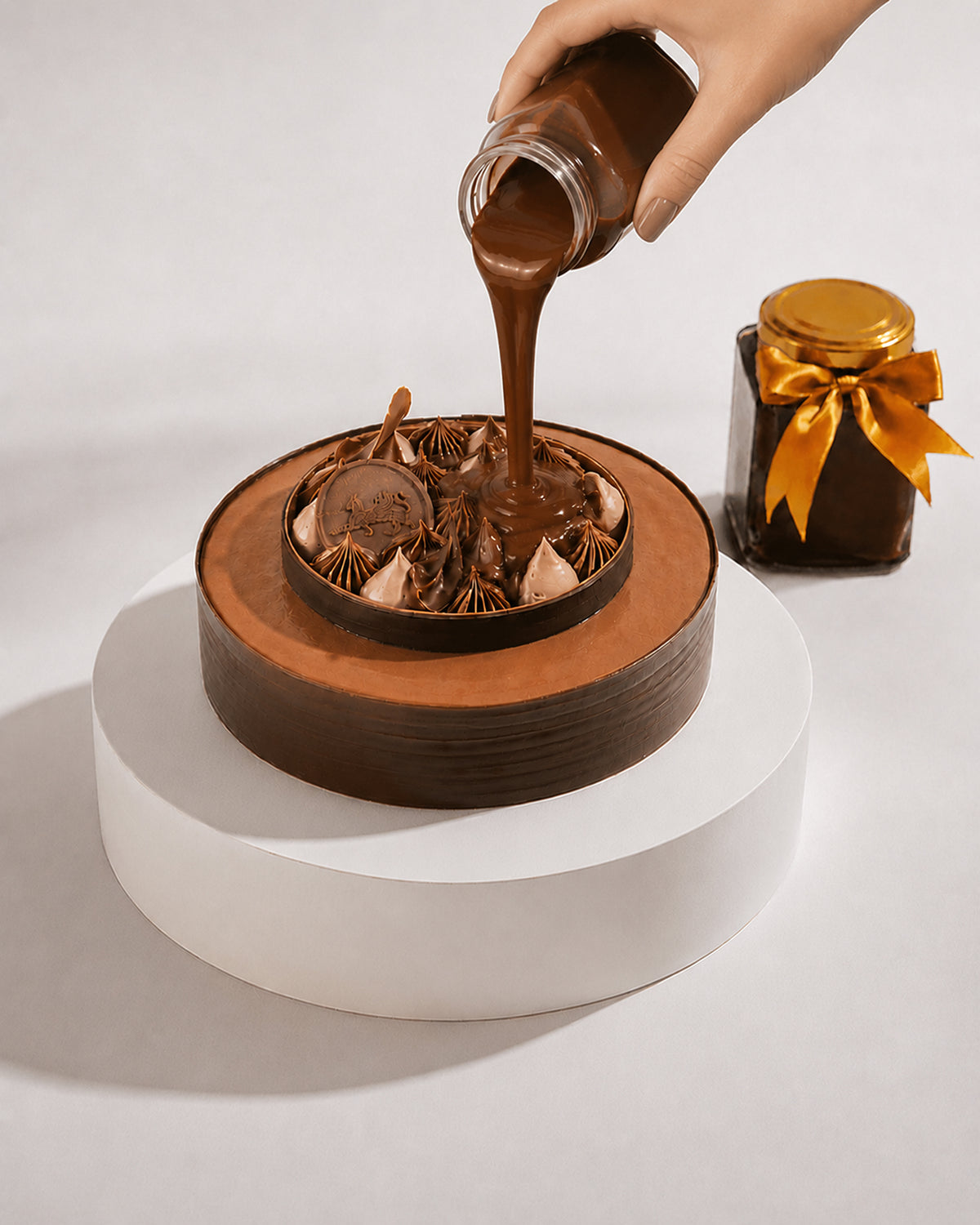 Belgian Chocolate Pull Up cake