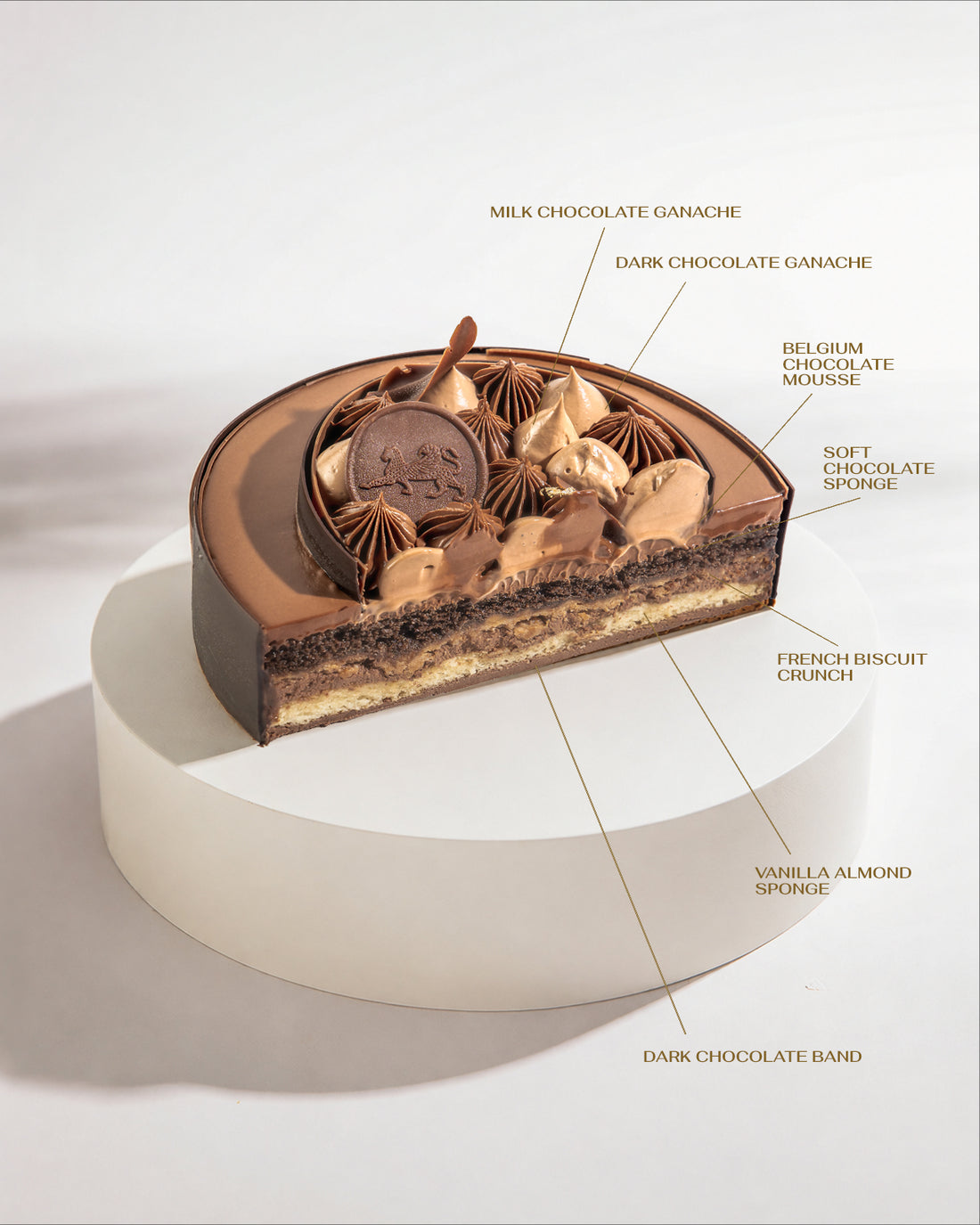 Belgian Chocolate Pull Up cake