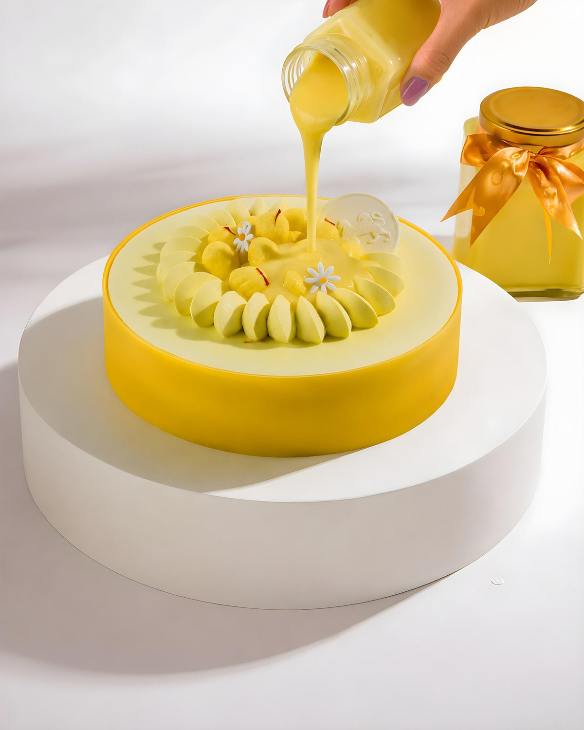 Rasmalai tresleches pull up cake