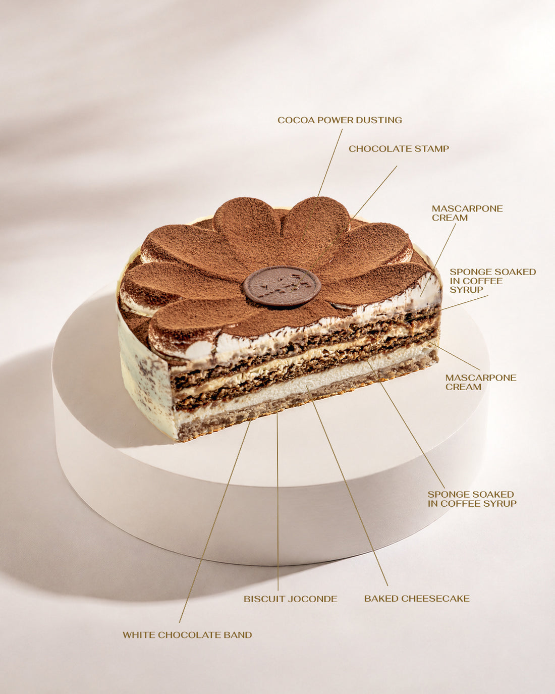 Tiramisu tresleches pull up cake